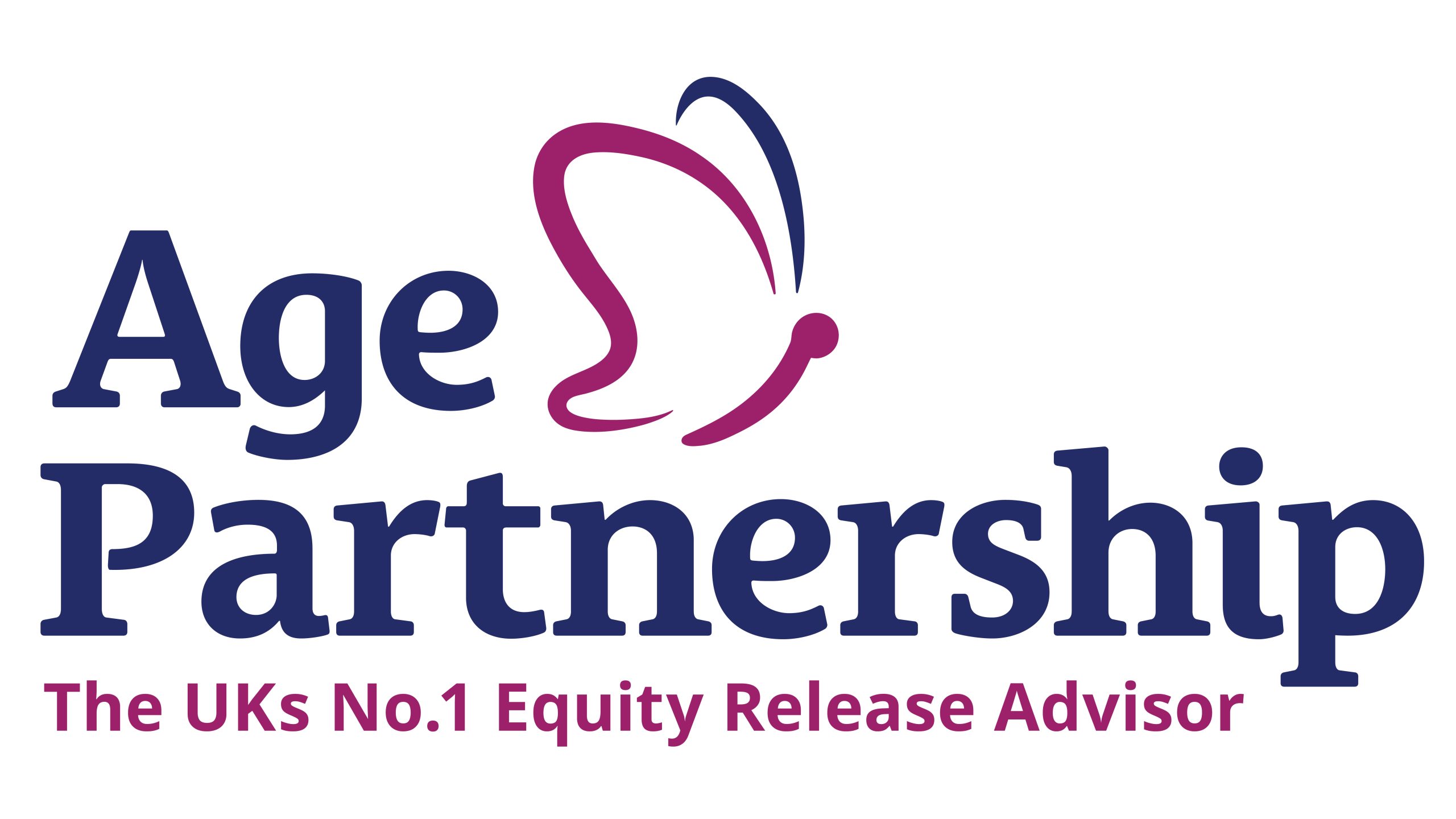 Age Partnership logo featuring their tagline that they are 'The UK's No. 1 equity release advisor'